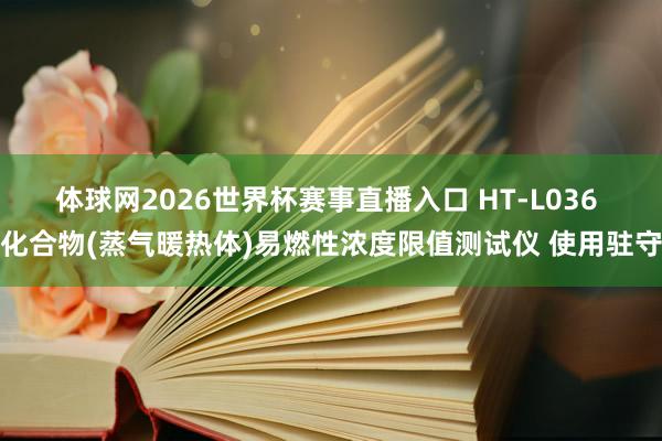 体球网2026世界杯赛事直播入口 HT-L036 化合物(蒸气暖热体)易燃性浓度限值测试仪 使用驻守