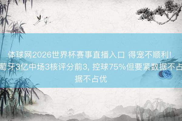 体球网2026世界杯赛事直播入口 得宠不顺利! 葡萄牙3亿中场3核评分前3， 控球75%但要紧数据不占优